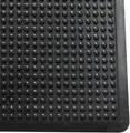 Produktbild: Fußmatte Anti-Ermüdungsmatte Gummi 90x120cm schwarz Blasenstruktur