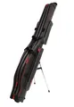 Produktbild: Mikado 3-Fach Hardcase Rutentasche mit Ständer, schwarz, 160cm / 3 Fächer/UWD-06-160-3-GY, Klassisch