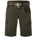Produktbild: TIMEZONE Cargoshorts Cargoshorts mit Gürtel und Taschen Regular RykerTZ Short grün 38W