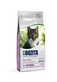 Produktbild: Bozita Hair & Skin Katzentrockenfutter mit Lachs – 400g – weizenfreies Trockenfutter für sensible erwachsene Katzen – 34 % Protein, 10 % Fett – für Haut & Fell – ohne Zucker & Gentechnik