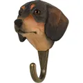 Produktbild: WILDLIFEGARDEN WG4498 Haken Dachshund - Handgeschnitzter Wandhaken