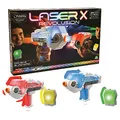 Produktbild: Laser X - Revolution Blaster, wähle deine Teamfarbe, treffe bis zu 90 Meter, mit 2 Blastern, 2 Empfängern und Voice Coach, für Kinder ab 6 Jahren, LAE12000, Giochi Preziosi.