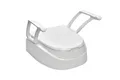Produktbild: SoNa24 Toilettensitzerhöhung QUICK TOP by Russka | WC-Sitzerhöhung mit abnehmbaren Armlehnen, Deckel, 3-fach höhenverstellbar | WC-Erhöhung | Sitzerhöhung für Toilette