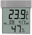 Produktbild: Vision digitales Fenster-Thermo-Hygrometer 30.5020 großes Display mit Außente...