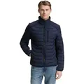 Produktbild: Steppjacke TOM TAILOR, Herren, Gr. S, blau (sky captain blau), Steppware, Obermaterial: 100% Polyester. Futter: 100% Polyester, unifarben, regular fit taillenbedeckt, elastischer Bund, Jacken Steppjacke, mit Taschen