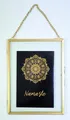 Produktbild: Bilderrahmen Metall klappbar gold, 13 x 18 cm