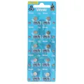 Produktbild: 10er Set AG 4 Batterie, LR66, L626F, V376, V377 Knopfzelle LR626 Batterien, 1,5V