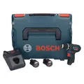 Produktbild: Bosch GSR 12V-15 Akku Bohrschrauber 12 V 30 Nm + 2x Akku 2 Ah + Lader 0601868109