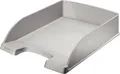 Produktbild: Esselte-Leitz LEITZ Briefablage Plus Standard, A4, Polystyrol, silber senkrecht oder versetzt stapelbar, großer Greifausschnitt, - 5 Stück (5227-00-84)