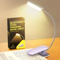 Produktbild: Posh Premium Leselampe Buch Klemme mit Timer 16 LED Wiederaufladbar Buchlampe...