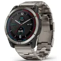 Produktbild: Garmin - Smartwatch - Unissex - Quatix® 7X Sapphire Solar Titan - 010-02541-61