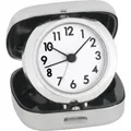 Produktbild: TFA Dostmann 60-1012 Quarz Wecker Silber Alarmzeiten 1