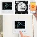 Produktbild: revolt WLAN Raumthermostat: WLAN-Thermostat für Fußbodenheizungen, für Siri, Alexa & GA (WiFi Thermostat Fußbodenheizung, Raumthermostat WiFi, Fußbodenheizungsregler)