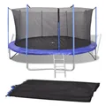 Produktbild: Sicherheitsnetz PE Ersatznetz Fangnetz Trampolin Netz Garten 3,05-4,57m vidaXL