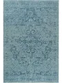 Produktbild: benuta Pop Flachgewebeteppich Tosca - Blau 115x180 cm - Kunstfaser - Rechteckig & im Style: Vintage, Orient Style - Pflegeleicht für Wohnzimmer Schlafzimmer