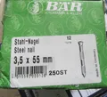 Produktbild: Stahlnägel Nagel Tiefversenkkopf  Größe 3,5 x 55 mm  / 250 Stück  PaL6Akt..