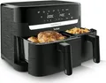 Produktbild: Tefal Doppel-Heißluftfritteuse EY901N | 8,3L | 2 Kammern | 7 Programme | 2700W | Schwarz