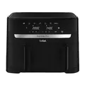 Produktbild: Tefal EY901N Dual Easy Fry Doppelkammer-Heißluftfritteuse schwarz 2700 W