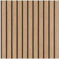 Produktbild: Rasch Vliestapete Echo - Selbstklebende Tapete Holzoptik von tesa® x rasch®, strukturiert, gestreift, Holzpaneele, Streifen, (1 Rolle, 1 St), selbstklebend, 6,00m x 0,53m braun 0,53 m x 6,00 m