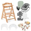 Produktbild: hauck All-in-One Baby Hochstuhl, Alpha Start N Grow Set Natural Dark Grey