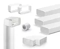Produktbild: Naber Flow 125 Flachkanal Set- 2, weiß