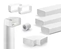 Produktbild: flow 125 Flachkanal Set-2 mit Luftleitkörpern / Compair flow (System Ø 125)