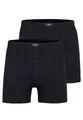 Produktbild: GÖTZBURG Boxershorts GÖTZBURG Herren Boxershort schwarz uni 2er Pack (2-St)