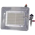 Produktbild: Rothenberger Industrial Heizstrahler Gasheizstrahler Eco mit 50mbar Regler, Stahlblechgehäuse 35985, inkl. Piezo-Zündung