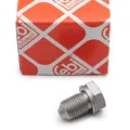 Produktbild: febi Ölablassschraube M14x1,5 + Dichtring für AUDI CUPRA SEAT SKODA VW N90813202