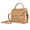 Produktbild: Handtasche ANetzte beige echt Leder sehr edel