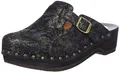 Produktbild: Berkemann Unisex Riemen-Toeffler Holzschuh, Gold/Glamour-Flowers, 39.5 EU