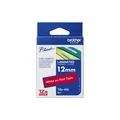 Produktbild: Original Brother TZE-435 Schriftband 12mm/8m Weiss auf Rot