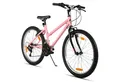 Produktbild: HILAND Mountainbike 24 26 Zoll Damen bike, Fahrrad für Mädchen & Frauen, 18-Gang-MTB, Doppel-V-Bremsen, Rahmen aus Kohlenstoffstahl