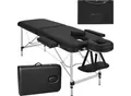 Produktbild: tectake® 2 Zonen Massageliege, Breite 60 cm, Polsterung 4 cm, mit Aluminiumgestell, 205 x 95 x 89 cm