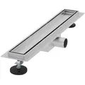 Produktbild: LuxeBath Duschrinne, Silber, Metall, Rechteckig, 13.9x7.8x54 cm, Badezimmer, Baden & Duschen, Duschtasse