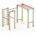 Produktbild: Sprossenwand Fit Base 820 - Outdoor-sportgerät, Kraftstation, Fitnessstation, Sportgeräte Für Zuhause, Workout, Krafttraining, Gymtower, Fitnessturm, 5 Jahre Garantie Auf Holz- Und Hdpe- - Wickey