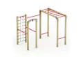 Produktbild: Wickey Klettergerüst Wickey FIT Base 820 – Klimmzugstation für Garten & Calisthenics, (Kraftstation, Fitnessstation, Sportgeräte für zuhause, Workout, Krafttraining, Gymtower, Fitnessturm, Outdoor-Fitnessgerät für Kinder & Erwachsene bis 100 kg), wetterfest mit 5 Jahren Garantie auf Holz- und HDPE-Teile*