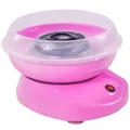Produktbild: HOMCOM Zuckerwattemaschine für Zuhause Cotton Candy Machine Zuckerwatte Maschine mit Stäbchen und Messlöffel Höhe 18 cm 550W für Kinderfest, Geburtstag, Party Rosa