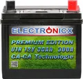 Produktbild: Rasentraktor Batterie U1R 12V 30Ah 300A | Aufsitzmäher Starterbatterie Akku Neu