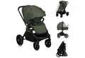 Produktbild: lionelo Kombi-Kinderwagen MIKA PLUS 2 IN 1, (Set), Hohe Manövrierfähigkeit/XXL-Verdeck/Komfortable Dämpfung