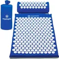 Produktbild: Ergotopia® Akupressurmatte - Akupressur Set mit Akupressurkissen Massagematte für Momente der Ruhe - löst Verspannungen & fördert die Durchblut... - Blau