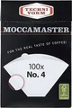 Produktbild: Technivorm Moccamaster 85022 Moccamaster #4 Weißpapierfilter, Einheitsgröße, Weiß