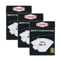 Produktbild: 3 x MOCCAMASTER Filterpaper No. 4 (3 x 100 Stk.) für KB, KBG, KBGT und CDGT