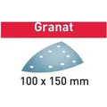 Produktbild: Schleifblatt stf DELTA/9 P400 GR/100 Granat, 100 Stück - Festool