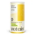 Produktbild: VETAIN Clear Protein Vegan - Lemon & Lime - 22g Protein & 98 kcal - 480g - Kölner Liste® zertifiziert - Ohne Sucralose - Erfrischend & leicht löslich - produziert in Deutschland