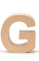 Produktbild: Glorex Papp-Buchstabe G 17,5 x 5,5 cm
