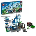 Produktbild: LEGO City 60316 Polizeistation Bauset für Kinder – Das detailreiche Spielset mit Gefängnis, Fahrzeugen und Minifiguren