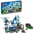Produktbild: LEGO 60316 City Polizeistation, 5 Minifiguren, Hubschrauber, Gefängnis
