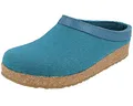 Produktbild: HAFLINGER Grizzly Torben Filzclog aus reinem Wollfilz Türkis, Gr. 48