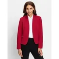 Produktbild: Witt Blusenblazer Kurzblazer Langarm rot 40